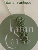 Georg Jensen Sterling Silver Necklace with Cylinder of Hearts Pendant No 262