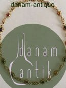 Georg Jensen 18K Gold Saphir-Halskette Nr. 252