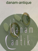 Georg Jensen Sterling Sølv Manchetknapper med forgyldninger No 75B