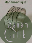 Georg Jensen スターリングシルバー製 バイキングとインディアンモチーフのブレスレット No 64