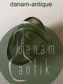 Georg Jensen Sterling Silber Ring Nr. 46E mit großem grünem Achat