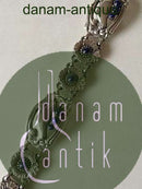 Georg Jensen Sterling Silver Bracelet No. 23 with Lapis Lazuli.