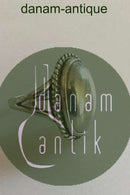 ジョージ ジェンセン スターリングシルバー リング No17 シルバーストーン付き