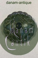 Georg Jensen ラピスラズリ入りスターリングシルバー・ブローチ No 16