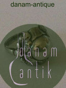 ジョージ ジェンセン スターリングシルバー リングは1933-1944年製 No 11A