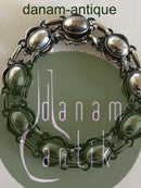 Georg Jensen Sterling Silver Bracelet No 10 with Silverstone