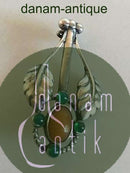 ジョージ ジェンセン シルバーブローチ アンバー＆アゲート No 7