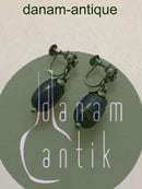 Georg Jensen Sterling Silver and Lapis Lazuli Earrings No 4（ジョージ ジェンセン スターリング シルバー アンド ラピスラズリ イヤリング