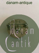 Georg Jensen Silver (830) ブローチ。フィッシュウィズムーンストーン No 1A