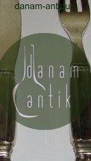 Georg Jensen King Sterling Silber Obst-/Dessertmesser und -gabel