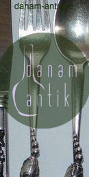 Georg Jensen Magnolia Sterling Sølv Bestik Sæt 3 dele fra 1933-1944