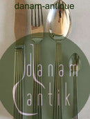 Georg Jensen Sterling Silver Bernadotte Flatware Set for 12 People. From 1933-1945