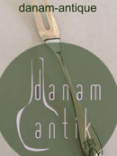 Georg Jensen "Akkeleje" Sterling Silver Meat Fork.