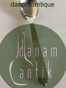 Georg Jensen Pyramiden-Eierlöffel Sterlingsilber und Edelstahl Nr. 085