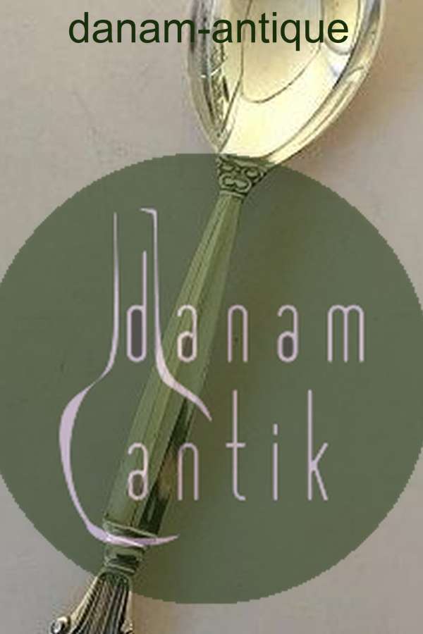 Georg Jensen Sterling Sølv Dronning Marmeladeske No. 163