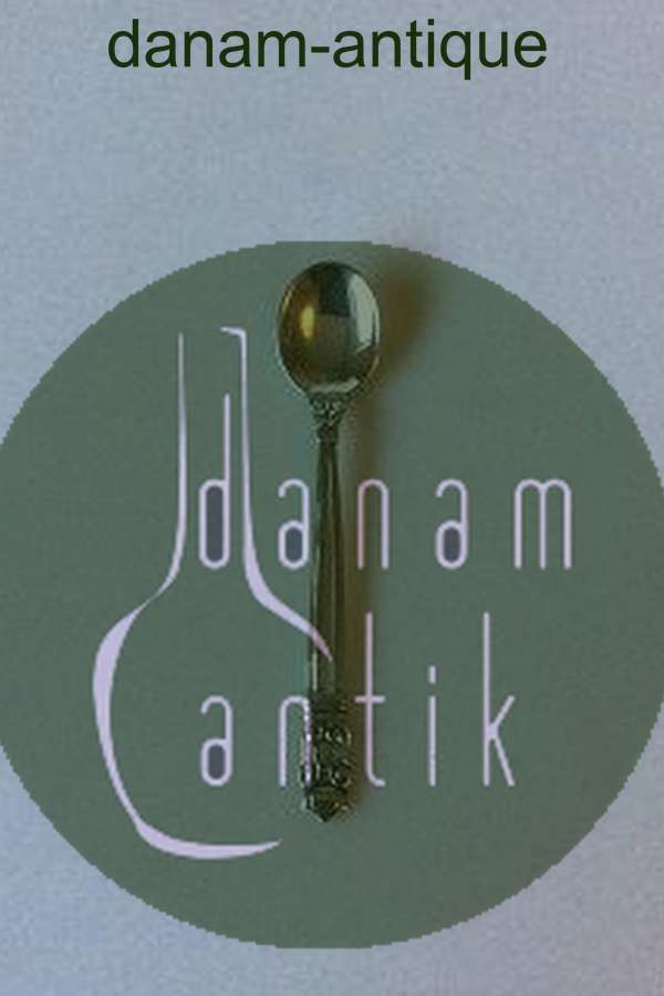 Georg Jensen Konge Sterling Sølv Lang Saltske No 104