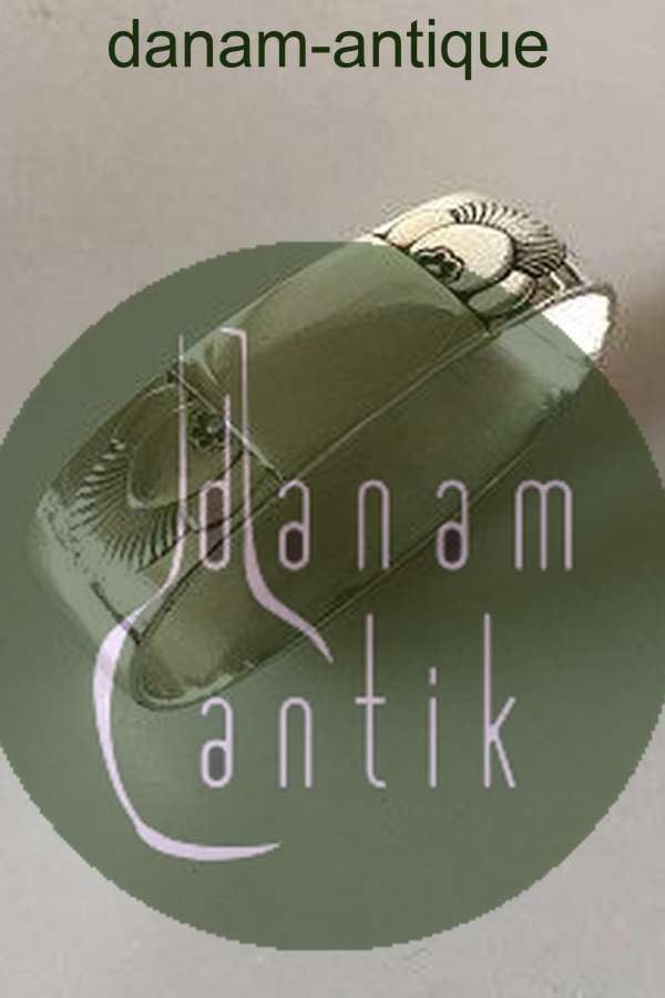 Georg Jensen Sterling Sølv Kaktus Servietring No 81A