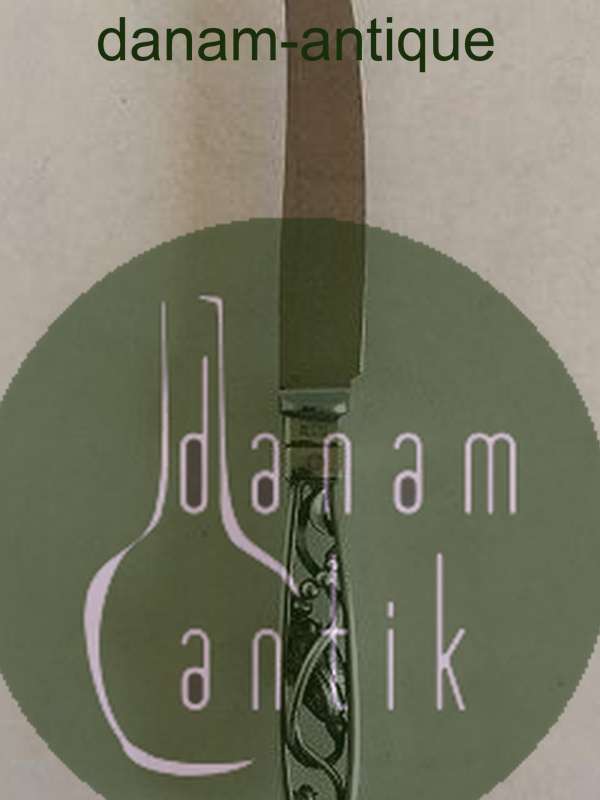 Georg Jensen Sterling Sølv Magnolia No 84 Barnekniv / Frugtkniv No 072