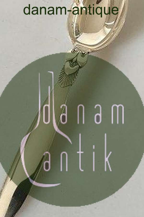 Georg Jensen Sterling Sølv Kaktus Teske No 033