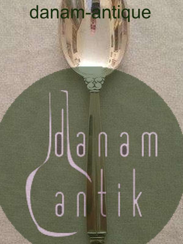 Georg Jensen Dronning Sterling Sølv Barneske/Stor theske No 031