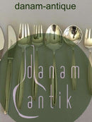 Georg Jensen Sterling Silver 'Cypress' Flatware Set of 48 pieces for 6 pers.