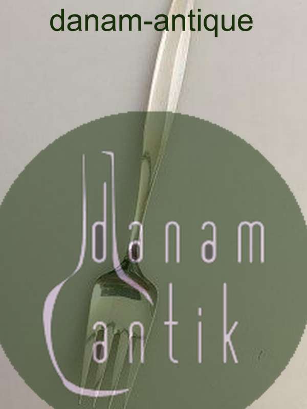 Georg Jensen Sterling Sølv Cypres Frokostgaffel No 022