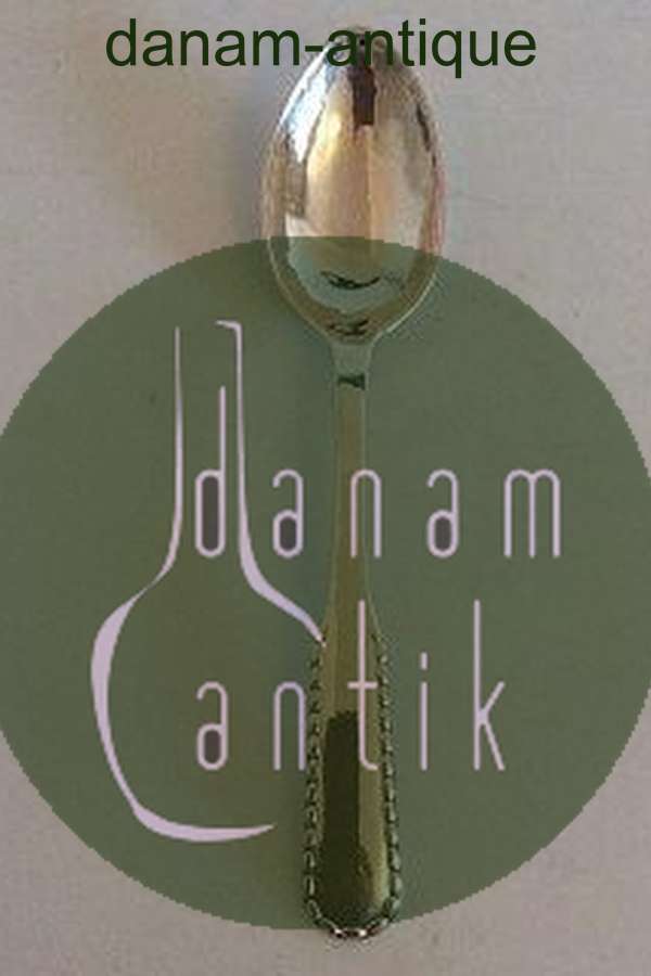 ジョージ ジェンセン パールシルバー デザートスプーン No 021。