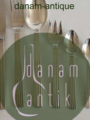 Georg Jensen Bernadotte Sterling Silver Dinner and Lunch Flatware set 108 pieces