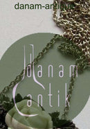 Royal Copenhagen Porcelain and Sterling Silver pendent