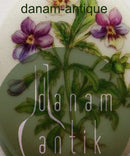 Königliches Kopenhagen. Brosche Flora Danica aus Porzellan