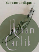 东部地区 来自纯银帽夹或胸针