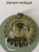 Anton Michelsen Large Marguerite pendent in Sterling Silver and enamel