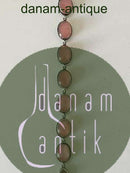 N.E. From Sterling Silber Armband mit rosa Quarz