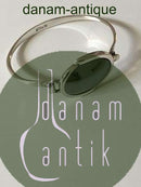 N.E. From Sterling Silver Bracelet with Stone