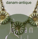 Lund Margueritte halssmykke i forgyldt sterling sølv.