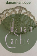 Vintage Silber Gürtelschnalle in Brosche gemacht