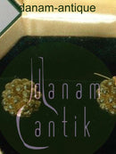 Flora Danica Manchetknapper sterling sølg og guld