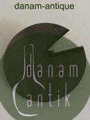 ハンセン ブローチ オキシダイズド スターリング シルバー ダイヤモンド