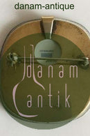 Royal Copenhagen Flora Broche / Vedhæng i Sterling Sølv og Porcelæn