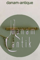 Necklace in 14K gold with safety chain