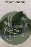 Jane Wiberg Sterling Silver and  Moss Agat  Cufflinks No 203