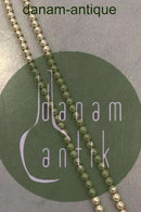 Pearlnecklace with 14K Whitegold Clasp with Sapphires