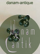 Hans Hansen Øreskruer No 408 i Sterling Sølv designet af Karl Gustav Hansen