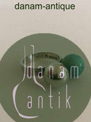 ハンセン リング No.36 グリーンストーン付きスターリングシルバー。