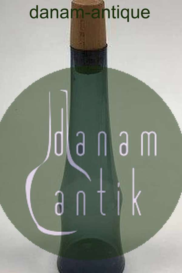 Kastrup Glasværk Opaline form Blå Karaffel med Prop