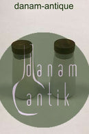 Kastrup Glassworks Opaline Salt and Pepper Shakers