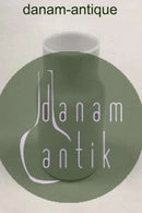 Kastrup Glasværk オパーリン製花瓶、円筒形で上部に向かって細くなっています。