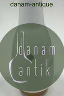 Kastrup Glasværk Opaline Vase med bambusbevikling