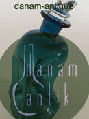 Holmegaard / Kastrup Glassworks Kluk Kluk Decanter in Blue Glass with Crown Shaped Bottle Lid