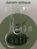 "Jane" Sortfods Snapseglas med Drueslibning fra Holmegaard